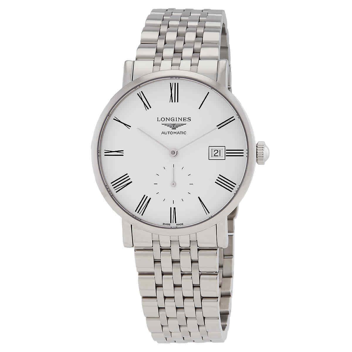 Longines Elegant Automatic White Dial Men`s Watch L4.812.4.11.6