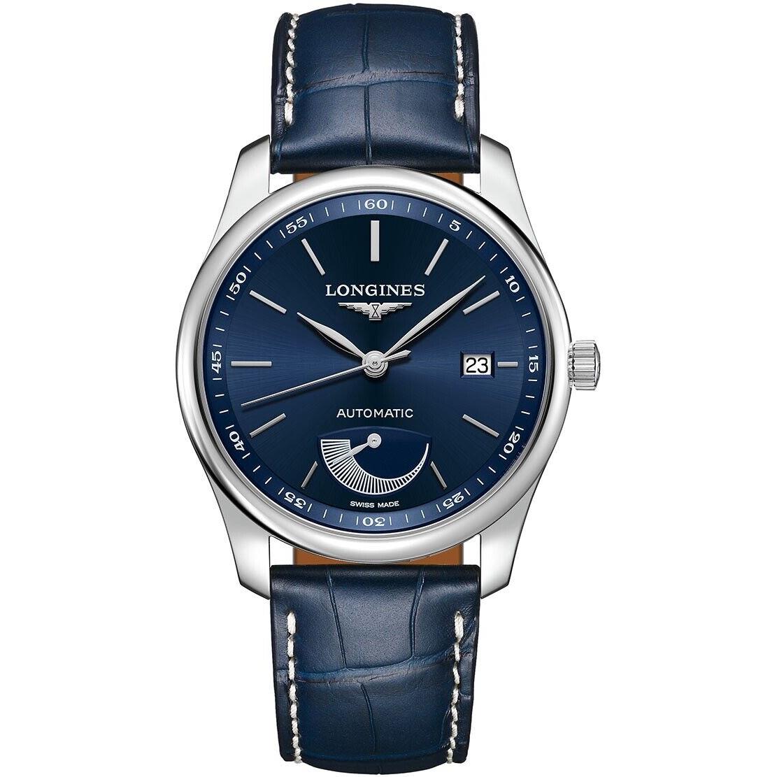 Longines Master Collection Blue Dial 40mm Men`s Automatic Watch L2.908.4.92.0