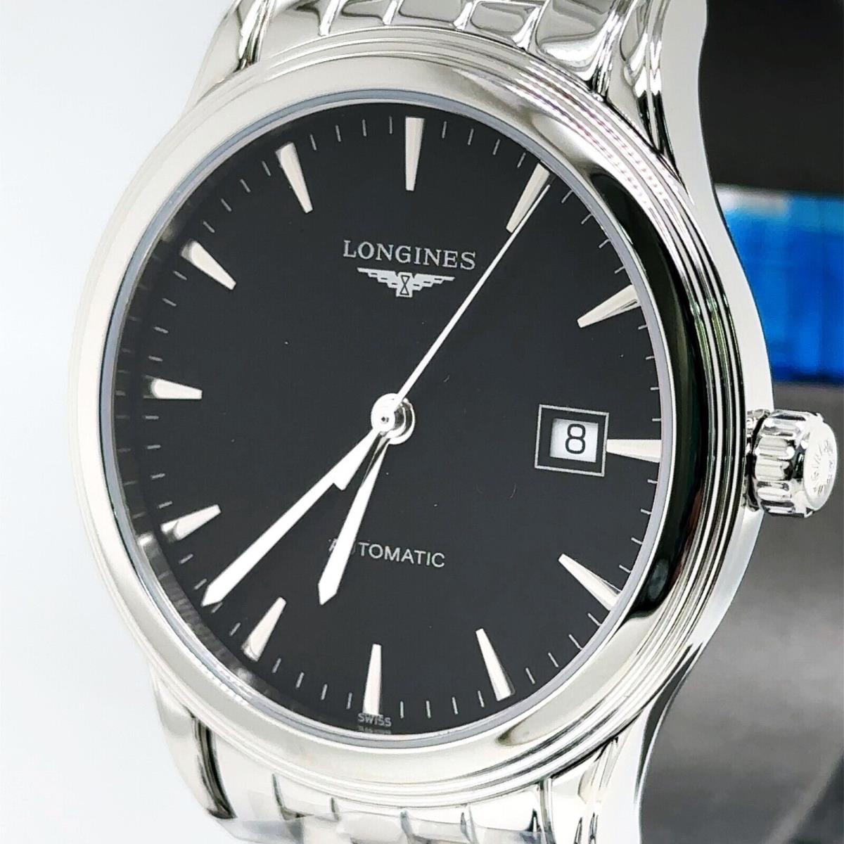 Longines Flagship Automatic Black Dial 40mm Mens Watch L49844526