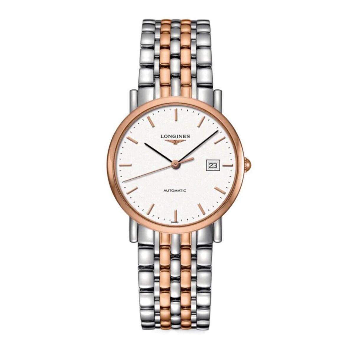 Longines Elegant Collection Automatic 34.5mm Two-tone Watch L48095127