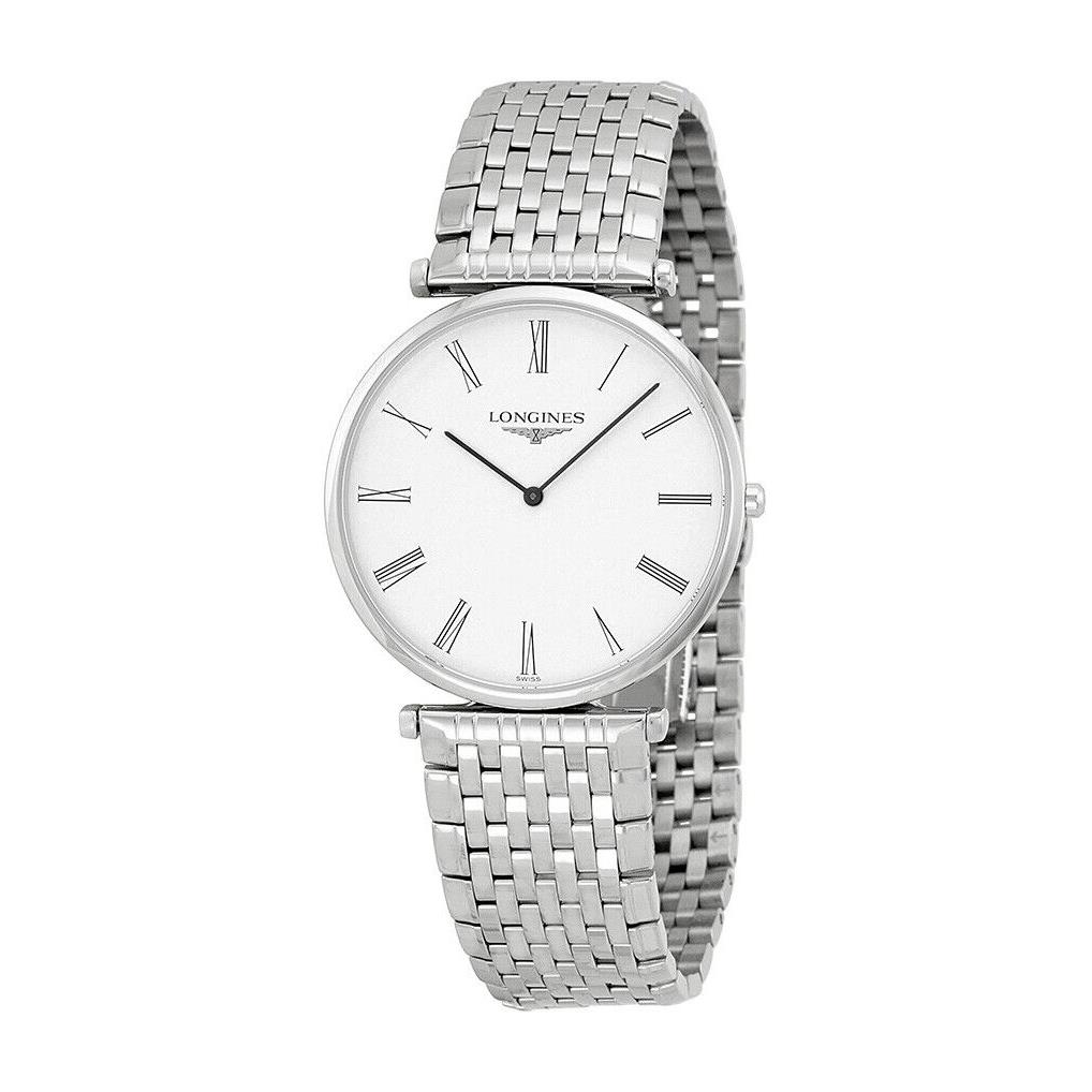 Longines La Grande Classique Stainless Steel Mens Watch White Dial L4.766.4.11.6