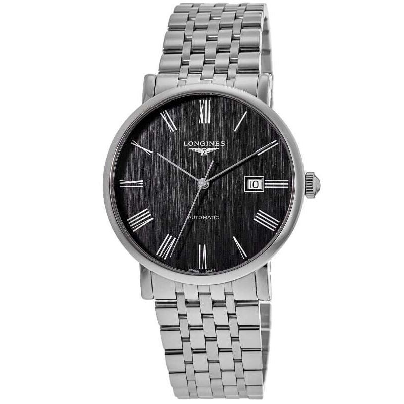 Longines Elegant Collection Automatic Grey Dial Men`s Watch L4.911.4.71.6