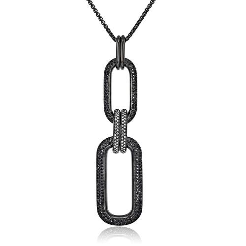 Michael Kors Brilliance Iconic Links IP Statement Pendant MKJ6963001 3018