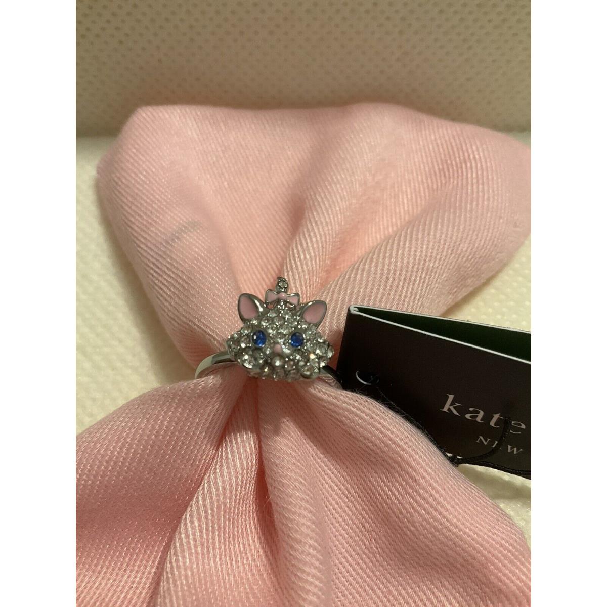 Kate Spade New York Disney X Aristocat Ring Size 7 w/ KS Dust Bag