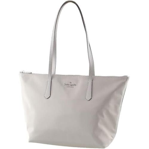 Kate Spade Kitt The Little Better Nylon Large Top Zip Tote - Nimbus Grey