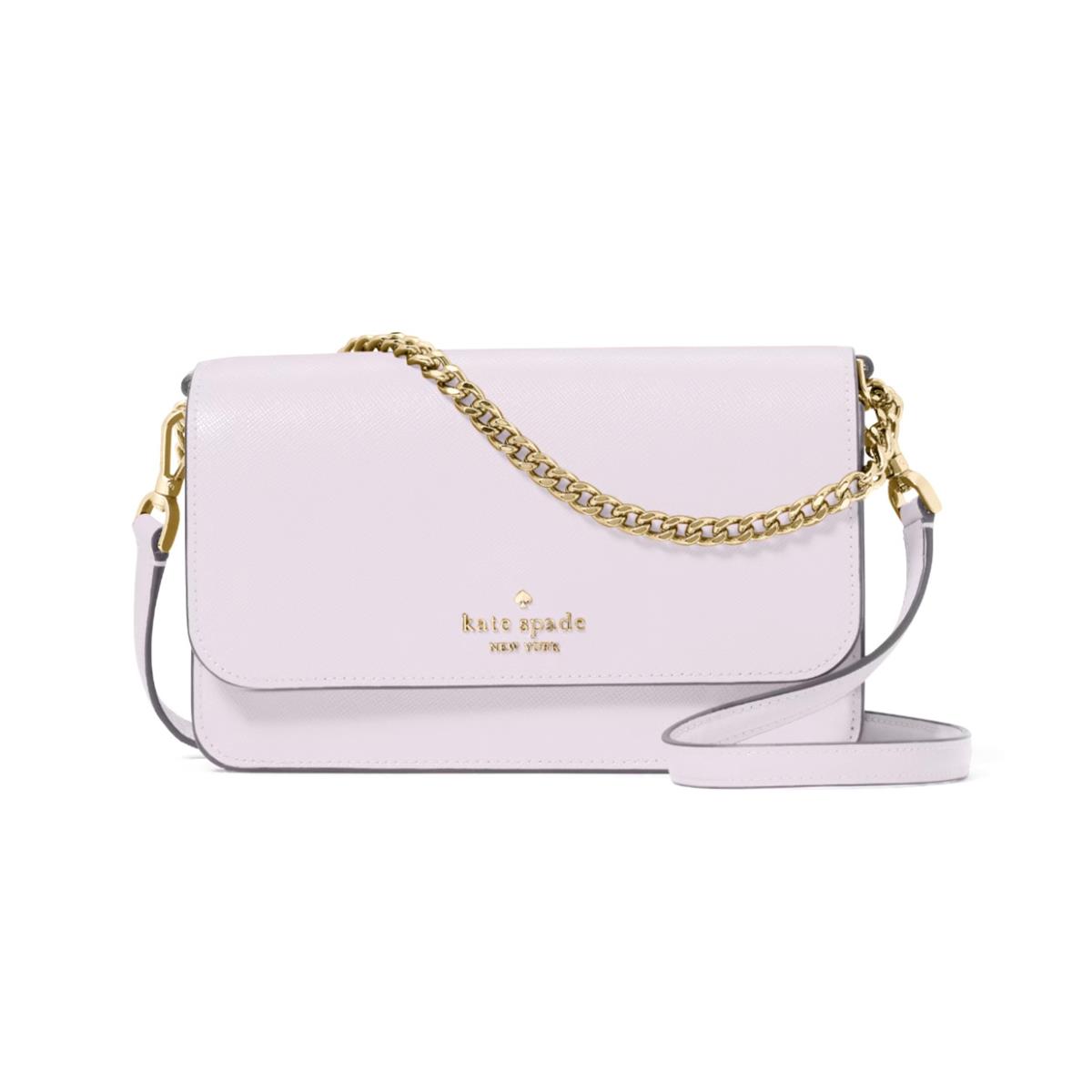 New Kate Spade Madison Small Flap Crossbody Saffiano Leather Pastel Lavender