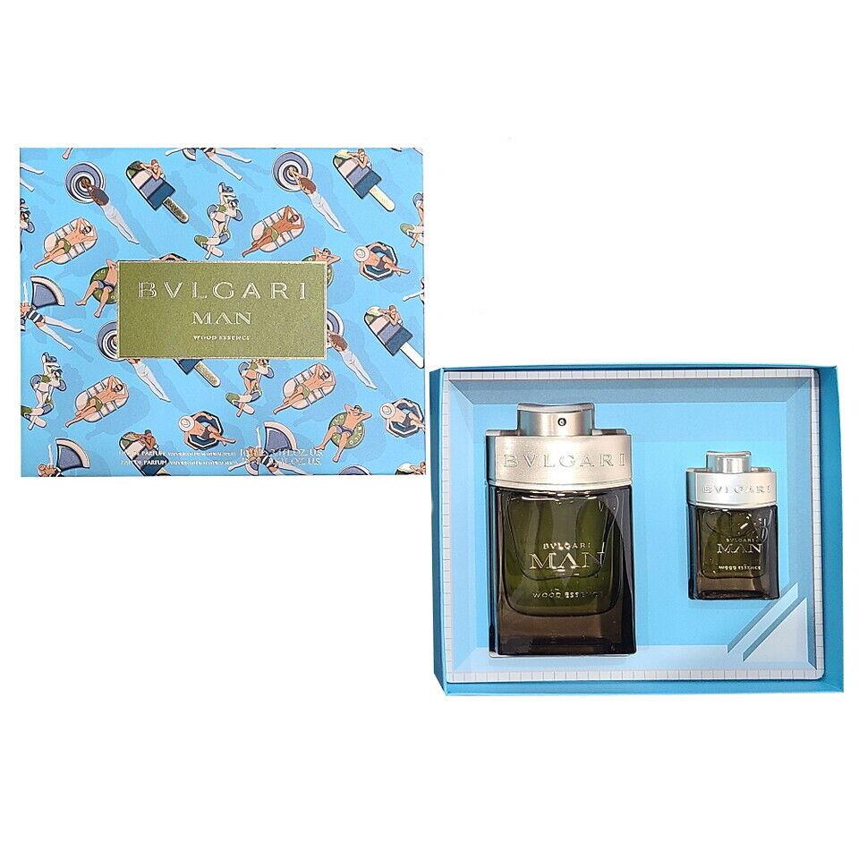 Bvlgari Man Wood Essence 2 Pcs Edp Men Gift Set