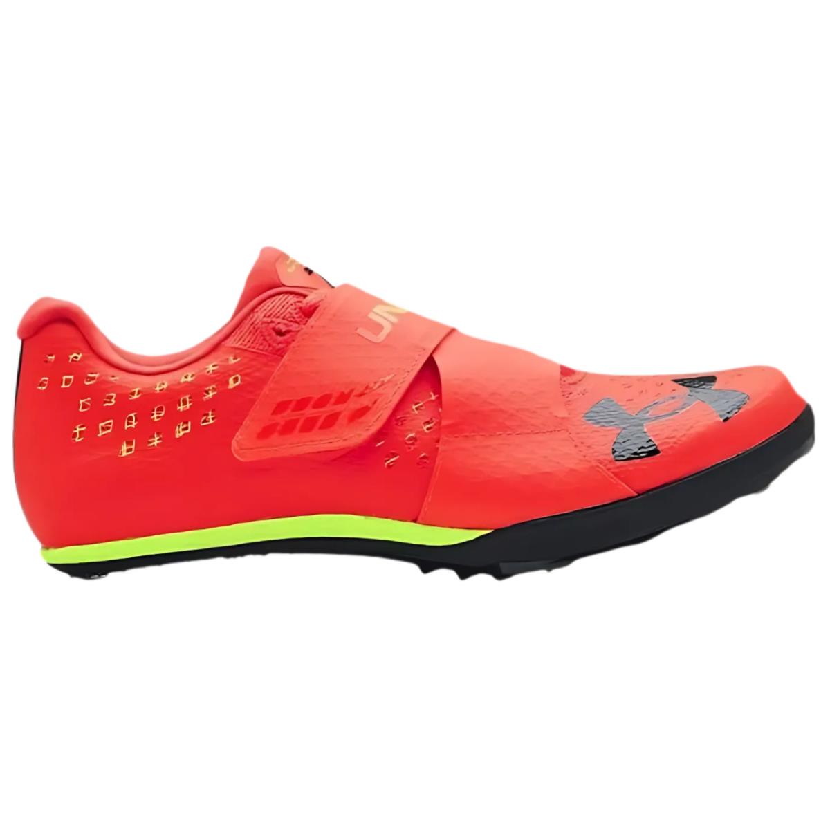 Under Armour Hovr Skyline TJ Adult Men`s Track Running Spikes Orange/yellow/black