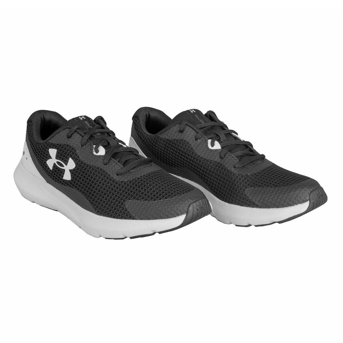 Under Armour Men`s Surge 3 Running Shoes - Black Select Size: 8.5-13