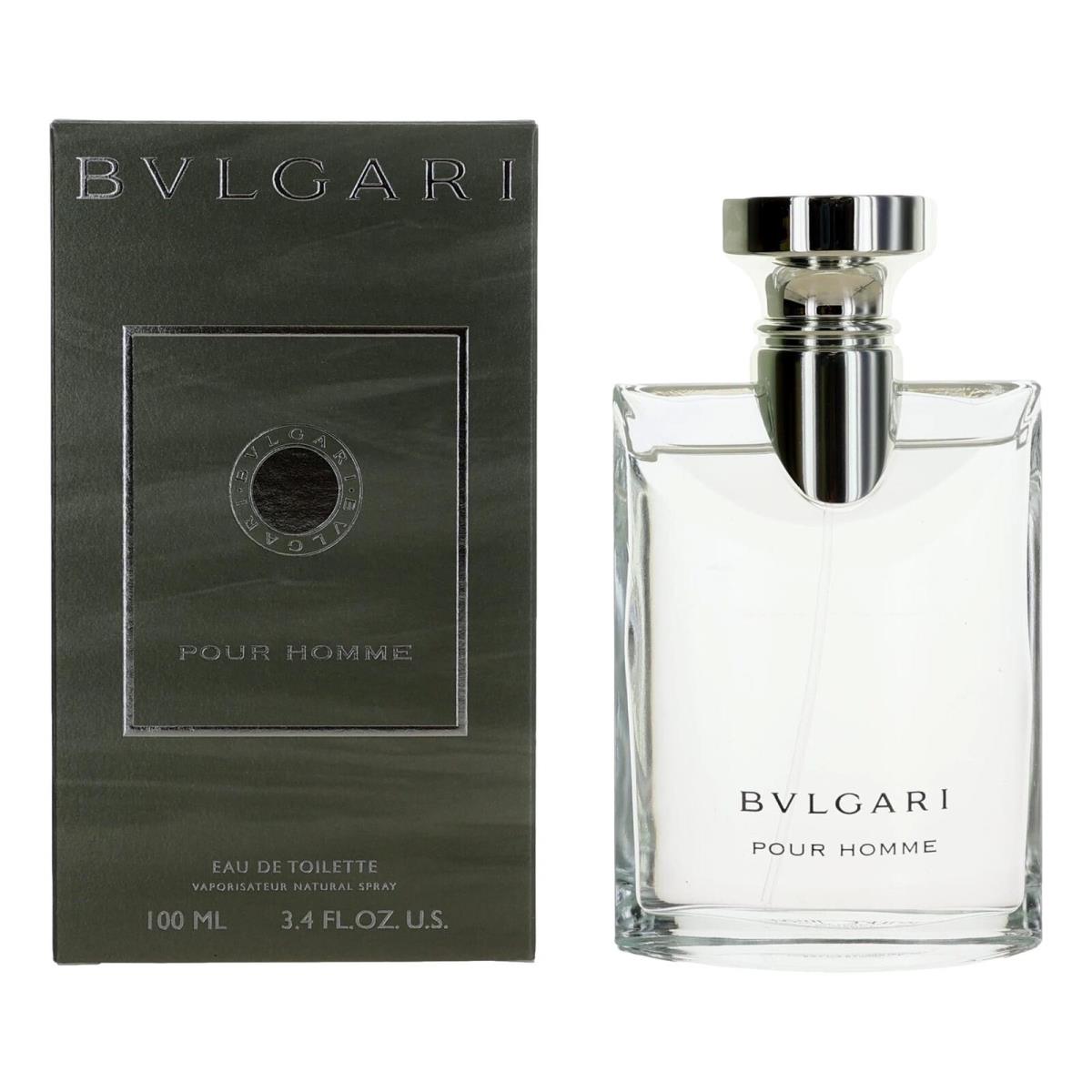 Bvlgari Pour Homme By Bvlgari 3.4 Oz Edt Spray For Men Bulgari