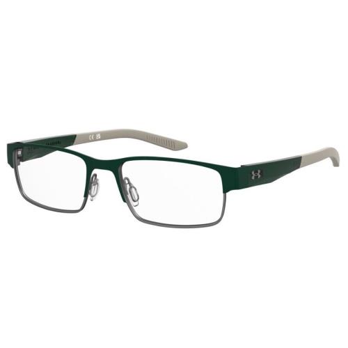 Under Armour UA 5081/G Dld Matte Green Rectangular Men`s Eyeglasses