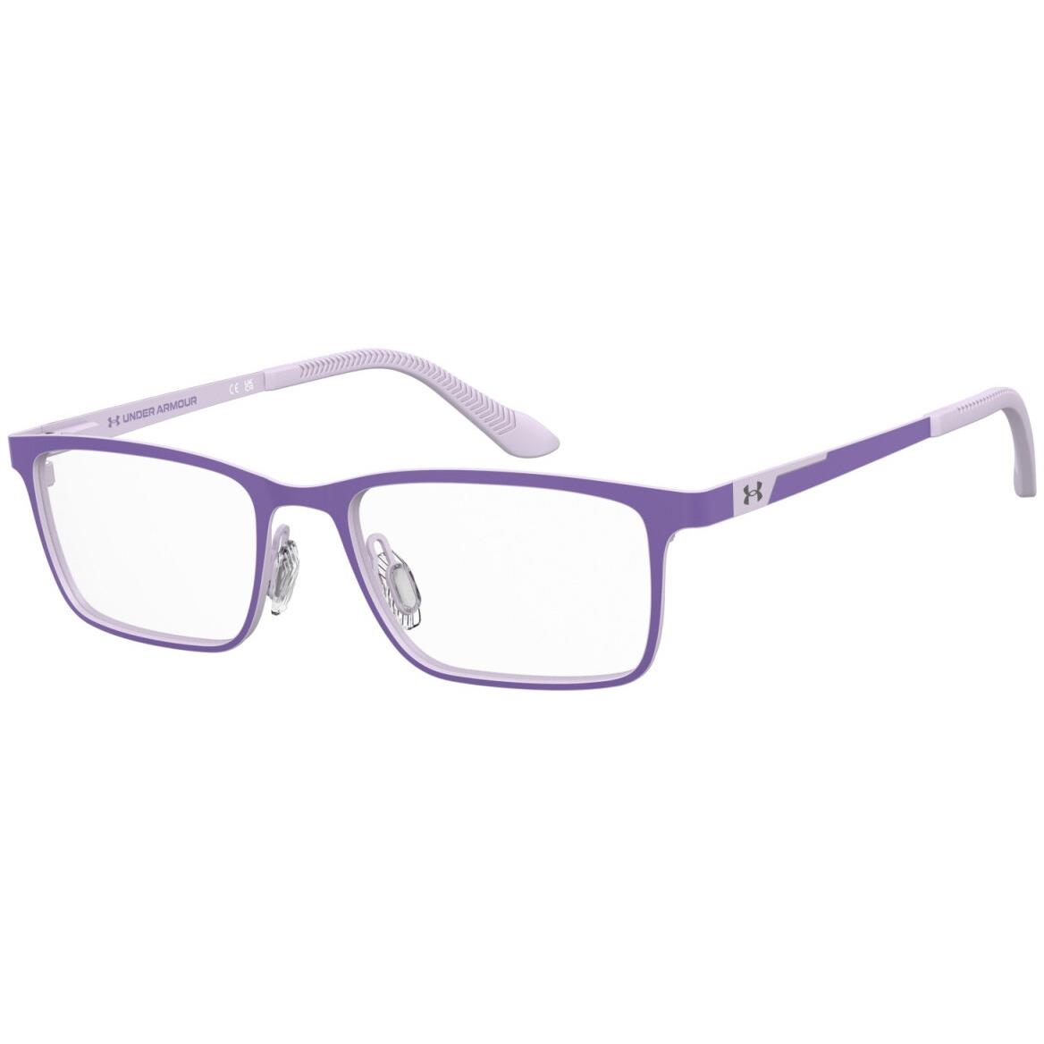 Under Armour UA 9015 6WY Violet Multicolor Rectangular Junior Boy`s Eyeglasses