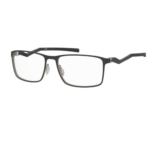 Under Armour UA 5084/G 087 Matte Black Beige Rectangular Men`s Eyeglasses