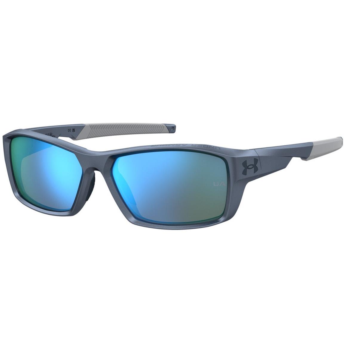 Under Armour UA Fanatical 09V Z0 Grey Blue/blue Multilayer Men`s Sunglasses