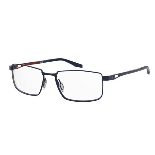 Under Armour UA 5077/G Lox Matte Blue Rectangular Men`s Eyeglasses