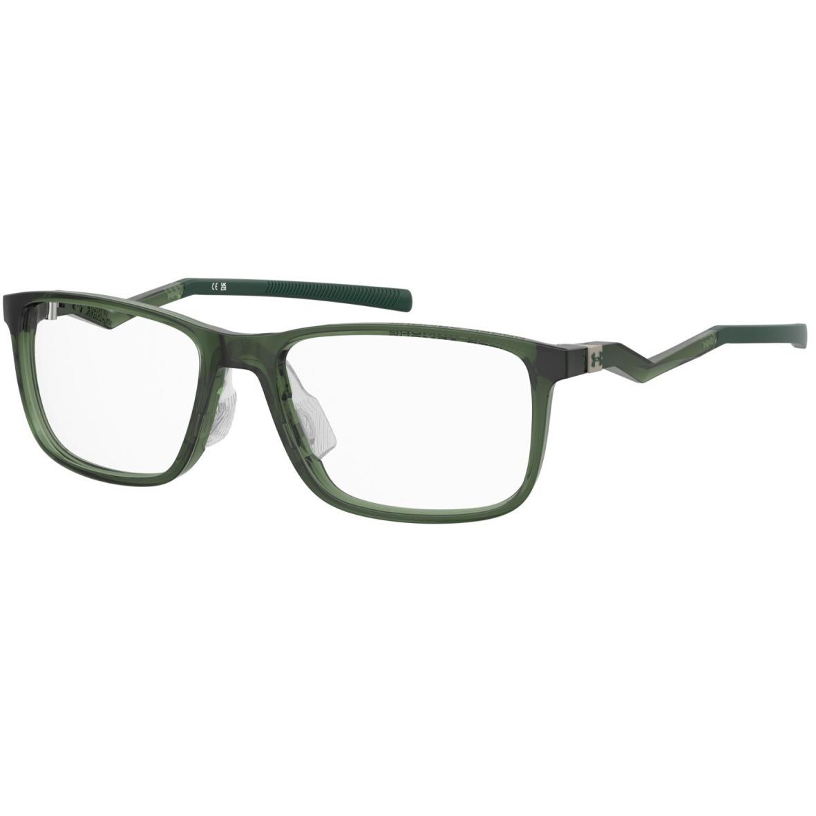 Under Armour UA 5085/G B59 Green Crystal Rectangular Men`s Eyeglasses