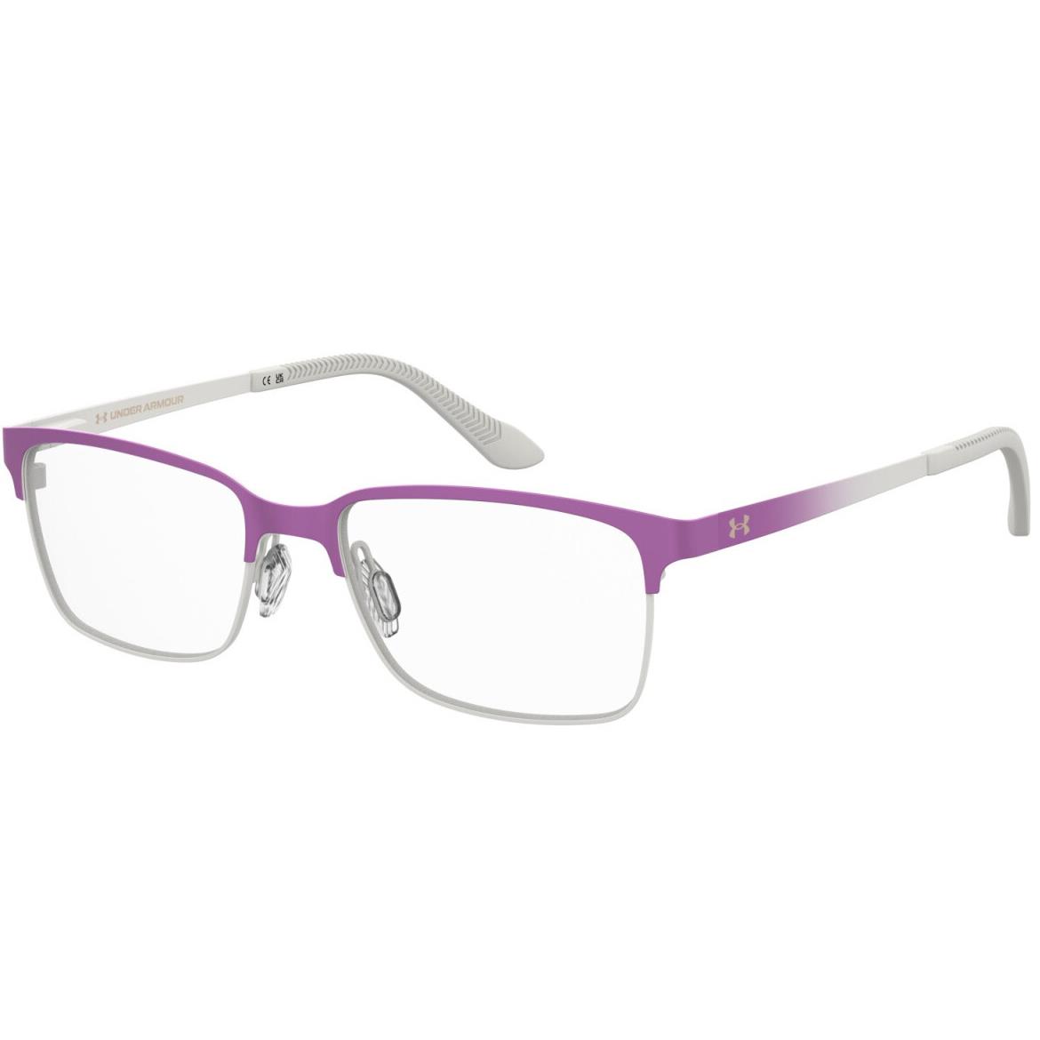 Under Armour UA 9016 2UC Violet White Rectangular Junior Boy`s Eyeglasses