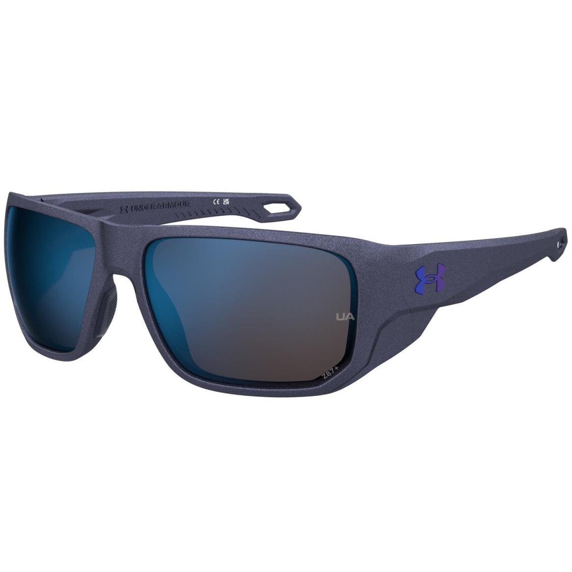 Under Armour UA Attack MD Tzq W1 Blue Metalic/blue Multilayer Men`s Sunglasses