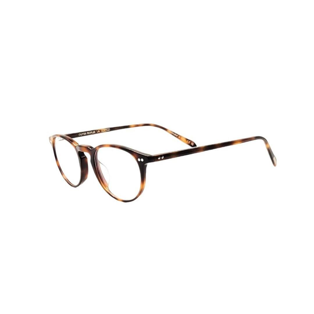 Oliver Peoples OV5004 Riley-r Eyeglasses Dark Mahogany DM 1007 Size 47