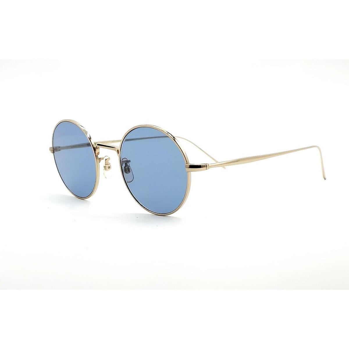 Oliver Peoples OV1239ST G.Ponti-3 Sunglasses 48 Gold/cobalt Lenses