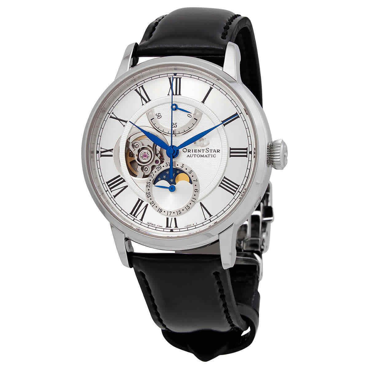 Orient Star Automatic White Dial Men`s Watch RE-AY0106S00B