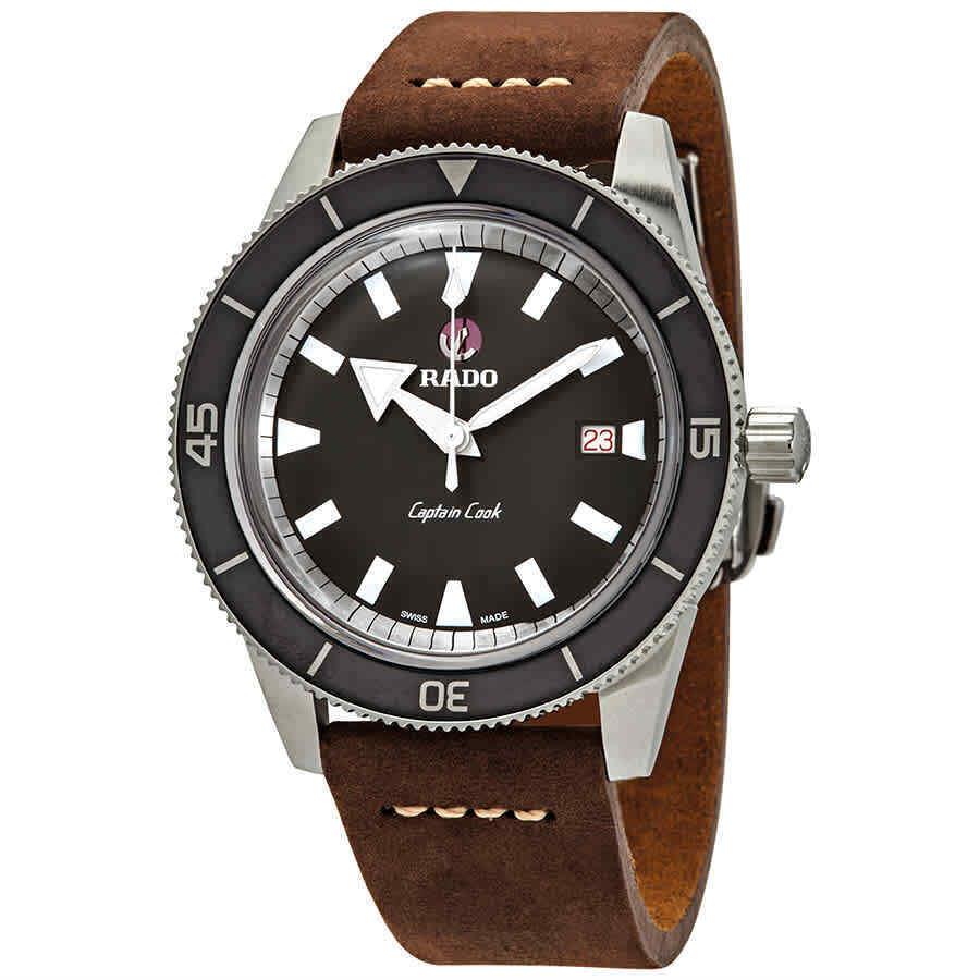 Rado Captain Cook Automatic Grey Dial Men`s Watch R32505015