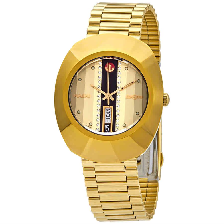 Rado The L Automatic Gold Dial Men`s Watch R12413343