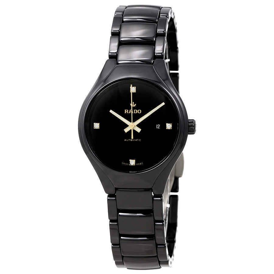 Rado True Black Diamond Dial Ladies Watch R27242712