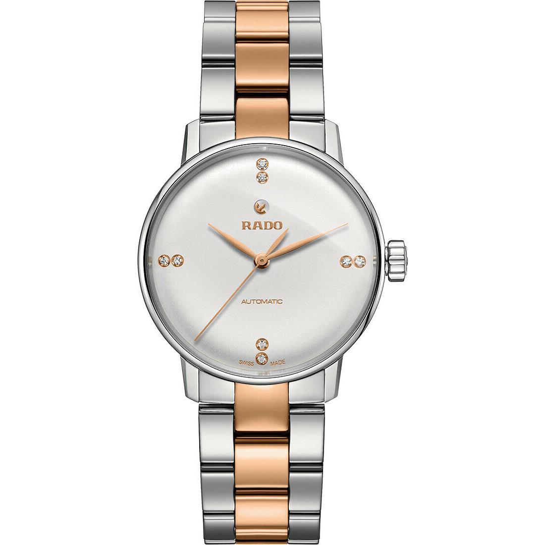 Rado Coupole Classic S Automatic Diamond Two Tone Womens Watch R22862722