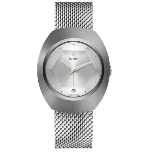 Rado Diastar 60-Year Anniversary Edition Unisex Watch R12163118 - Dial: Grey, Band: Grey, Bezel: Grey