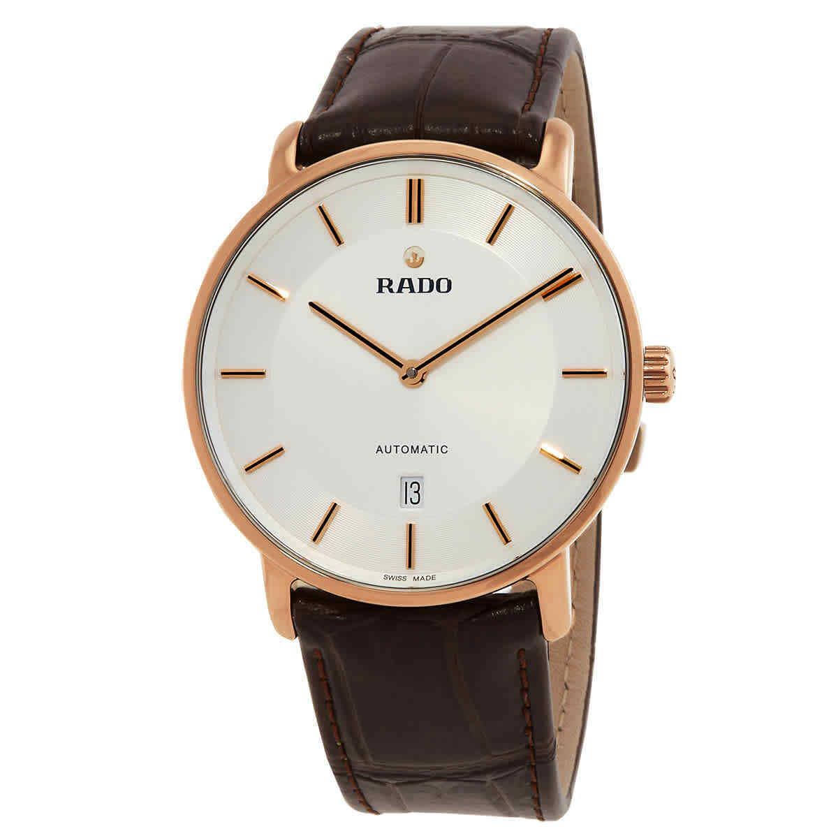 Rado Diamaster Automatic Silver Dial Men`s Watch R14068036