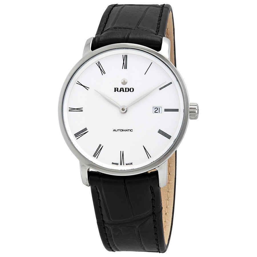 Rado Diamaster Thinline Automatic White Dial Men`s Watch R14067036