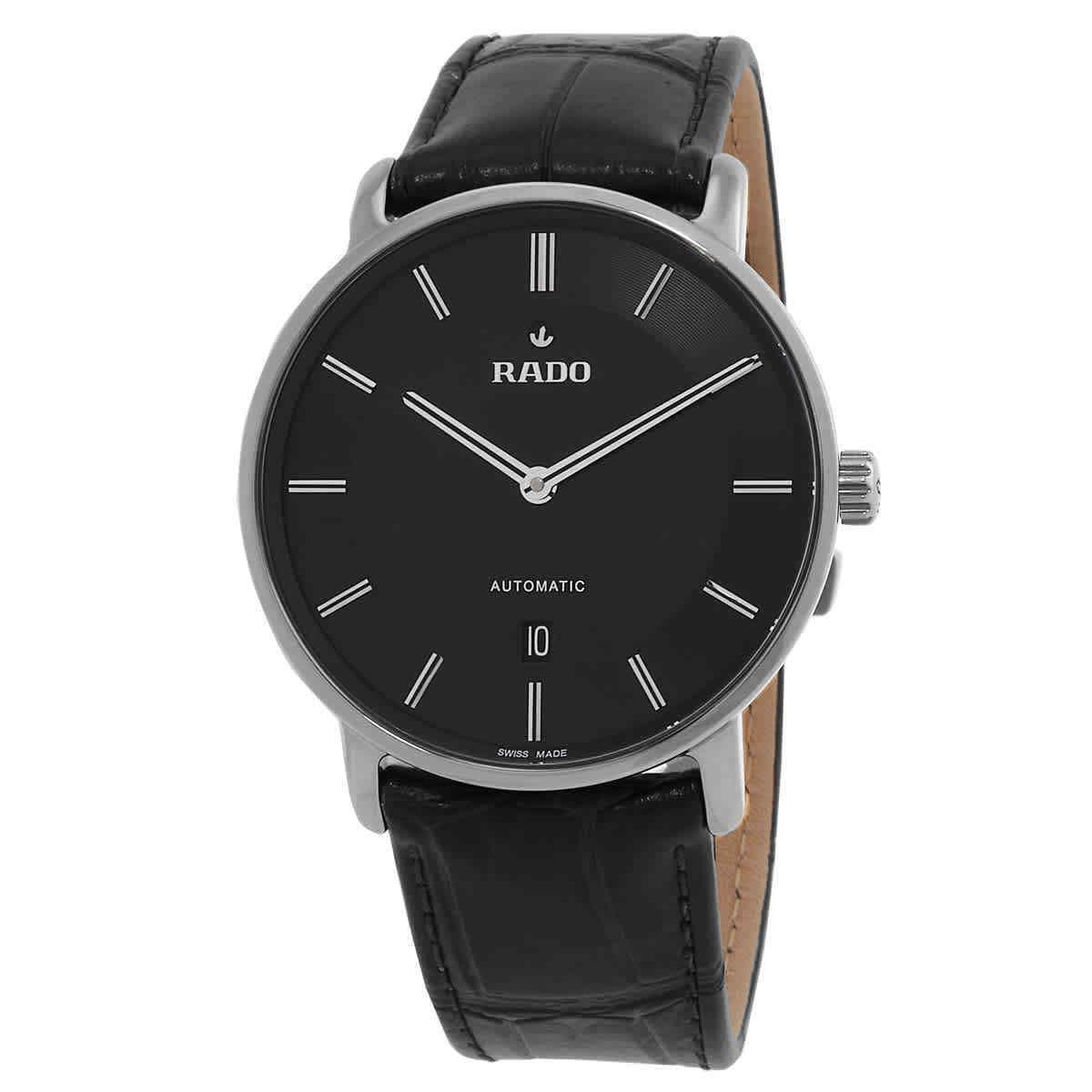 Rado Diamaster Automatic Black Dial Men`s Watch R14067166