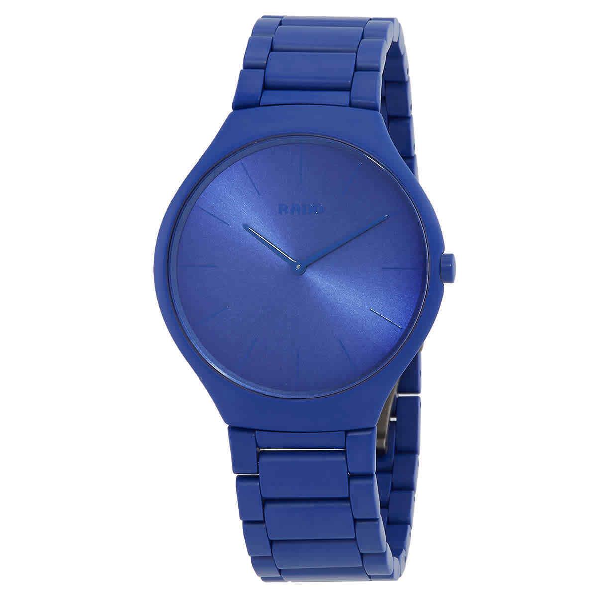 Rado True Round Thinline Les Couleurs Le Corbusier Spectacular Ultramarine 4320K