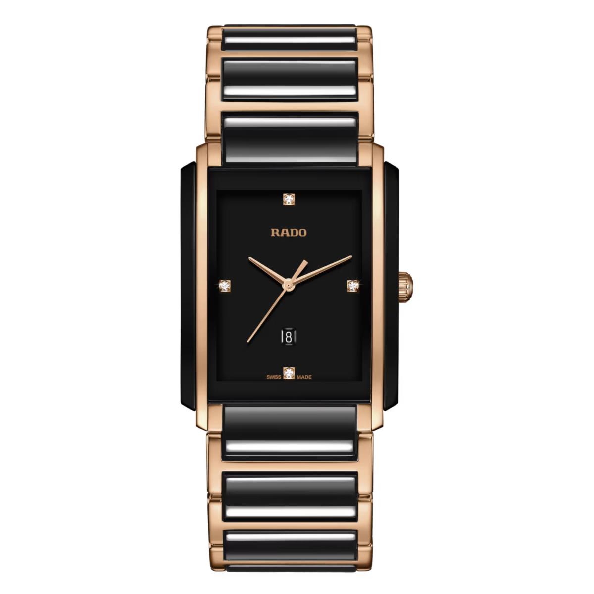 Rado Integral Diamonds 31 mm Quartz Black Dial R20207712