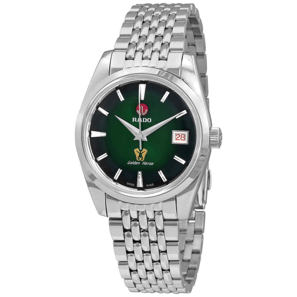 Rado Golden Horse Automatic Green Dial Unisex Watch R33930313