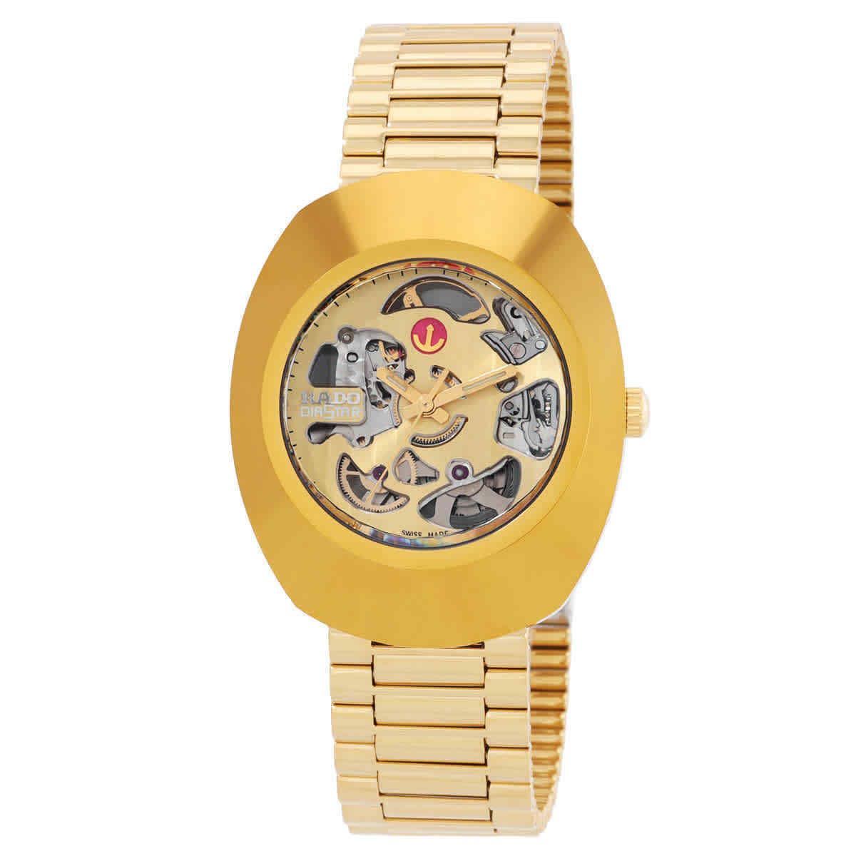 Rado The Automatic Gold Dial Men`s Watch R12064253