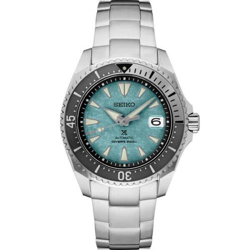 Seiko Prospex Cave Diver Shogun 43.5mm Titanium Turquoise Watch SPB353