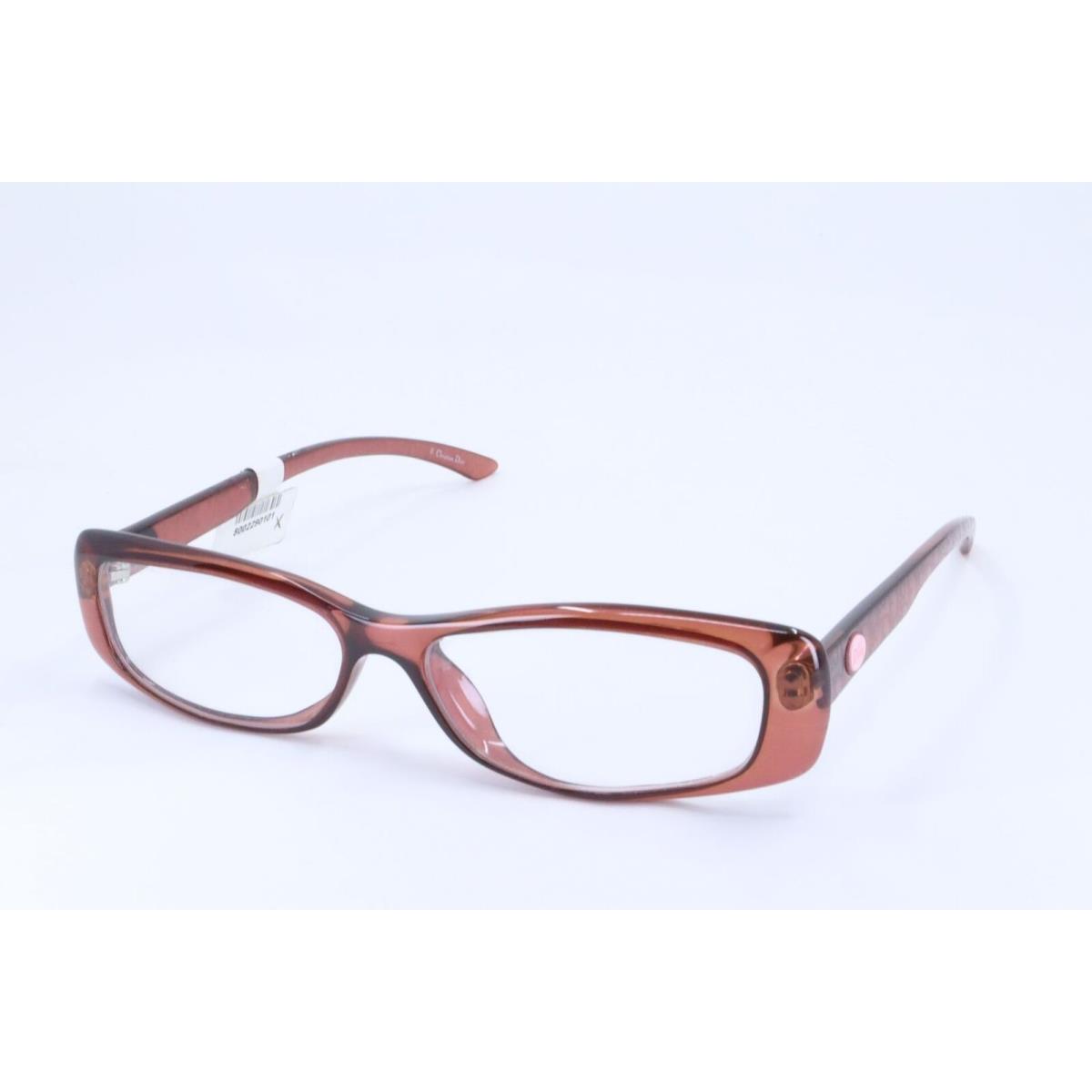 Christian Dior CD3112 Burgundy Oval Women Full Rim 53-13-140 Eyeglasses Frames