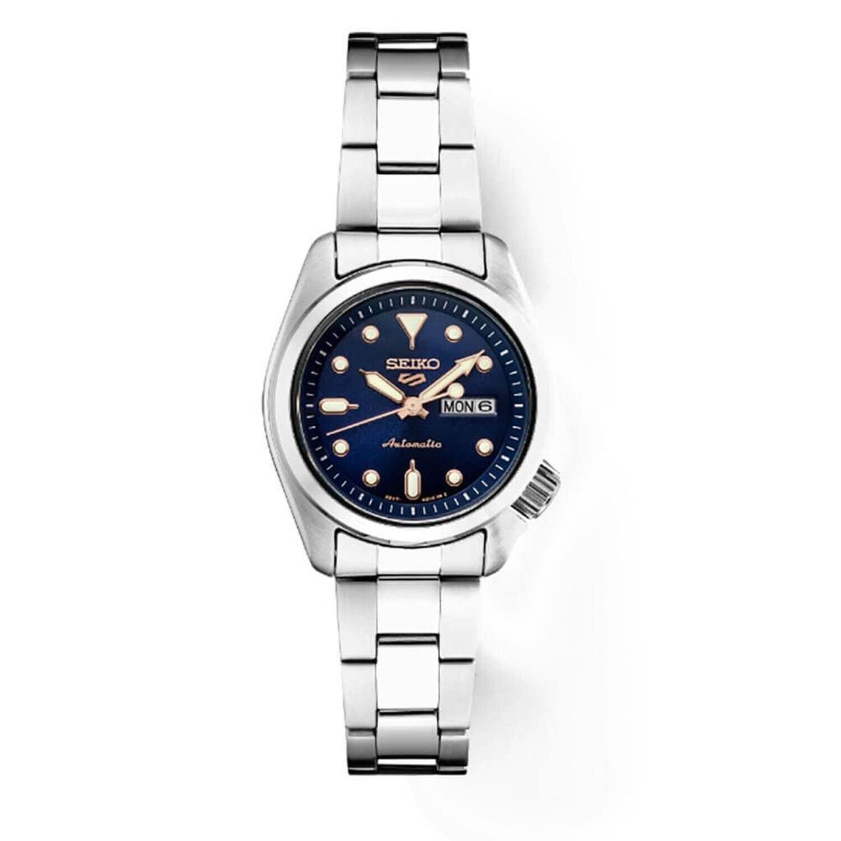 Seiko 5 Sports Automatic Blue Dial Ladies Watch SRE003K1