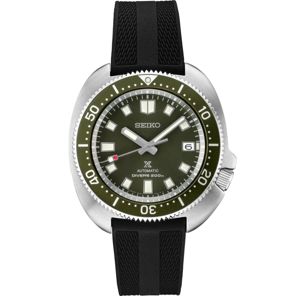 Seiko Prospex Turtle Automatic Diver Captain Willard Green Dial Watch SPB153