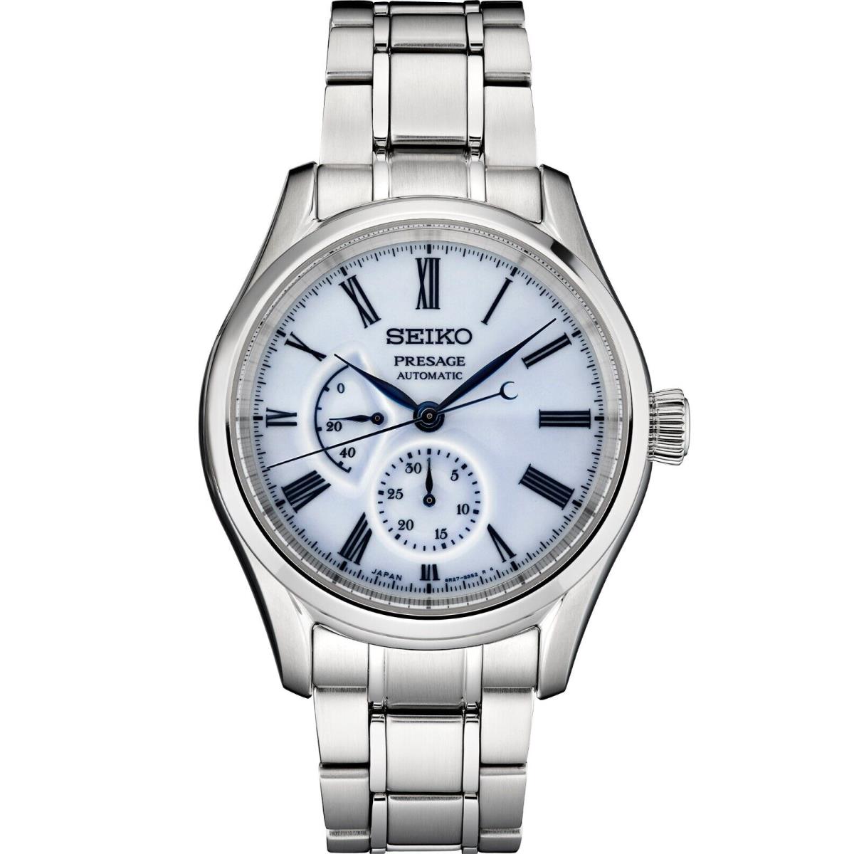 Seiko Presage Craftsmanship Series SPB267 - Dial: White, Band: Silver, Bezel: Silver