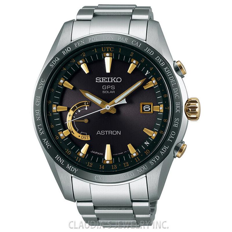 Seiko Astron Gps Solar World Time Titanium SSE087