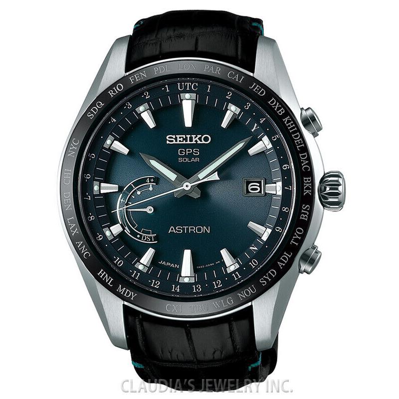 Seiko Astron Solar Gps World Time SSE115