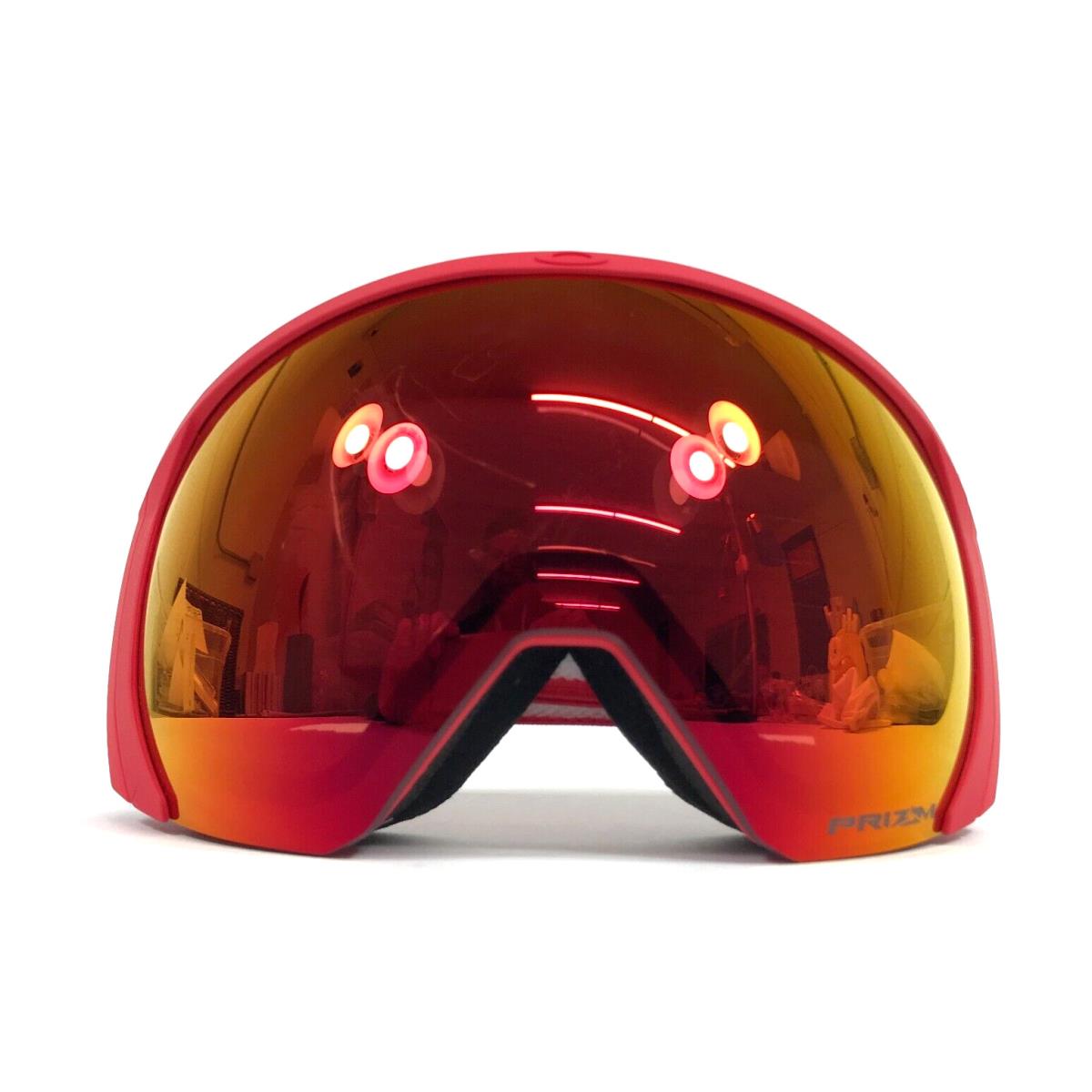 Oakley Snow Goggles Flight Path L OO7110-4100 Redline with Prizm Torch Gbl Lens