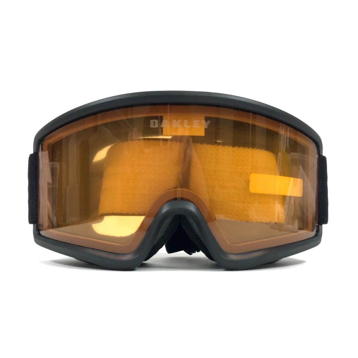 Oakley Youth Snow Goggles Target Line S OO7122-0200 Matte Black Persimmon Gbl