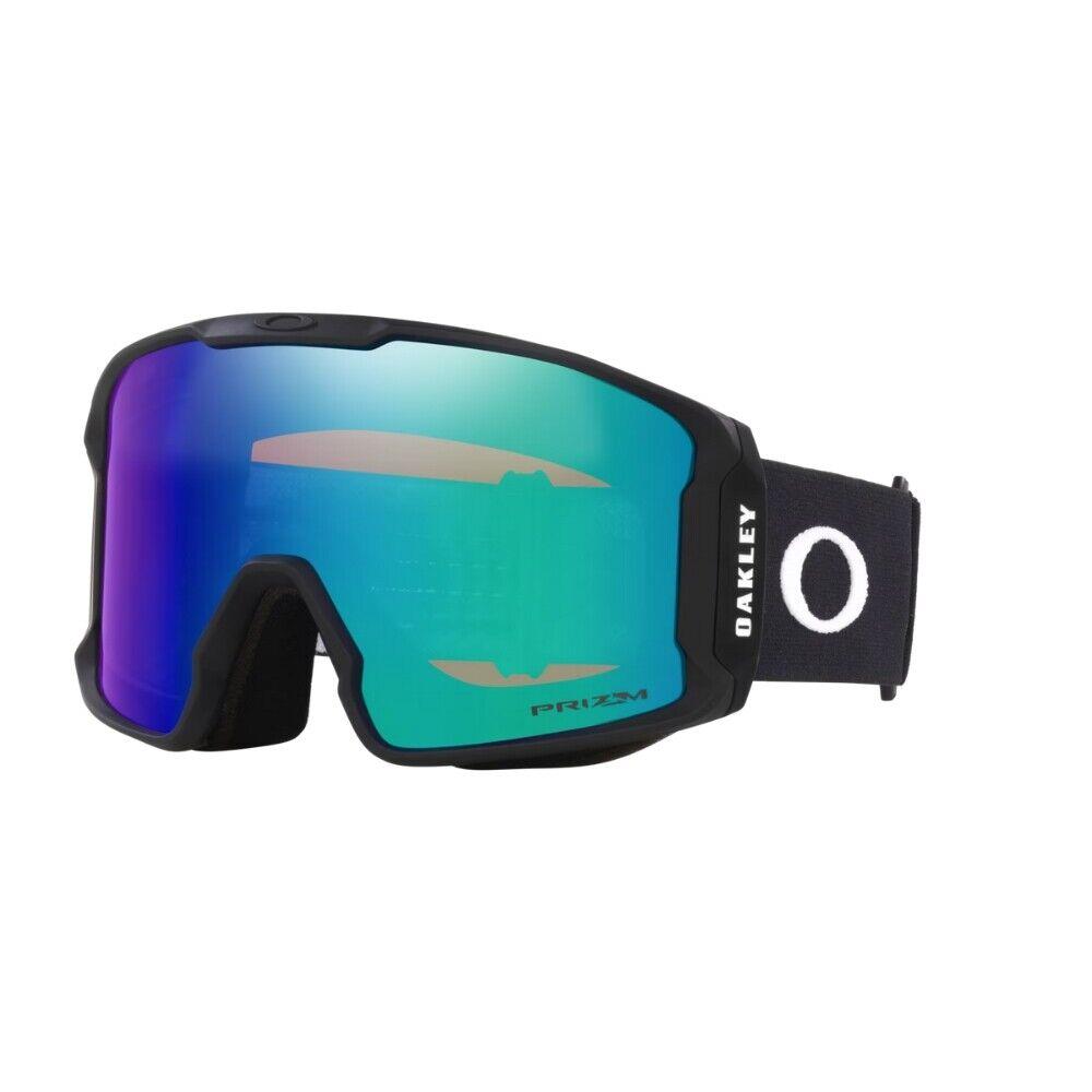 Oakley Line Miner M Snow Goggles Matte Black Strap Prizm Snow Argon Iridium Lens