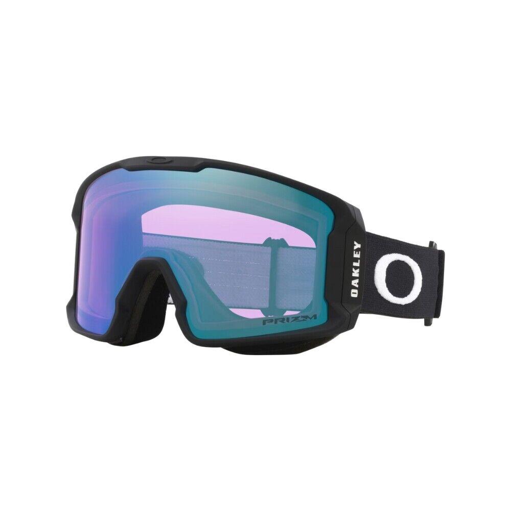 Oakley Line Miner M Snow Goggles Matte Black Strap Prizm Snow Iced Iridium Lens