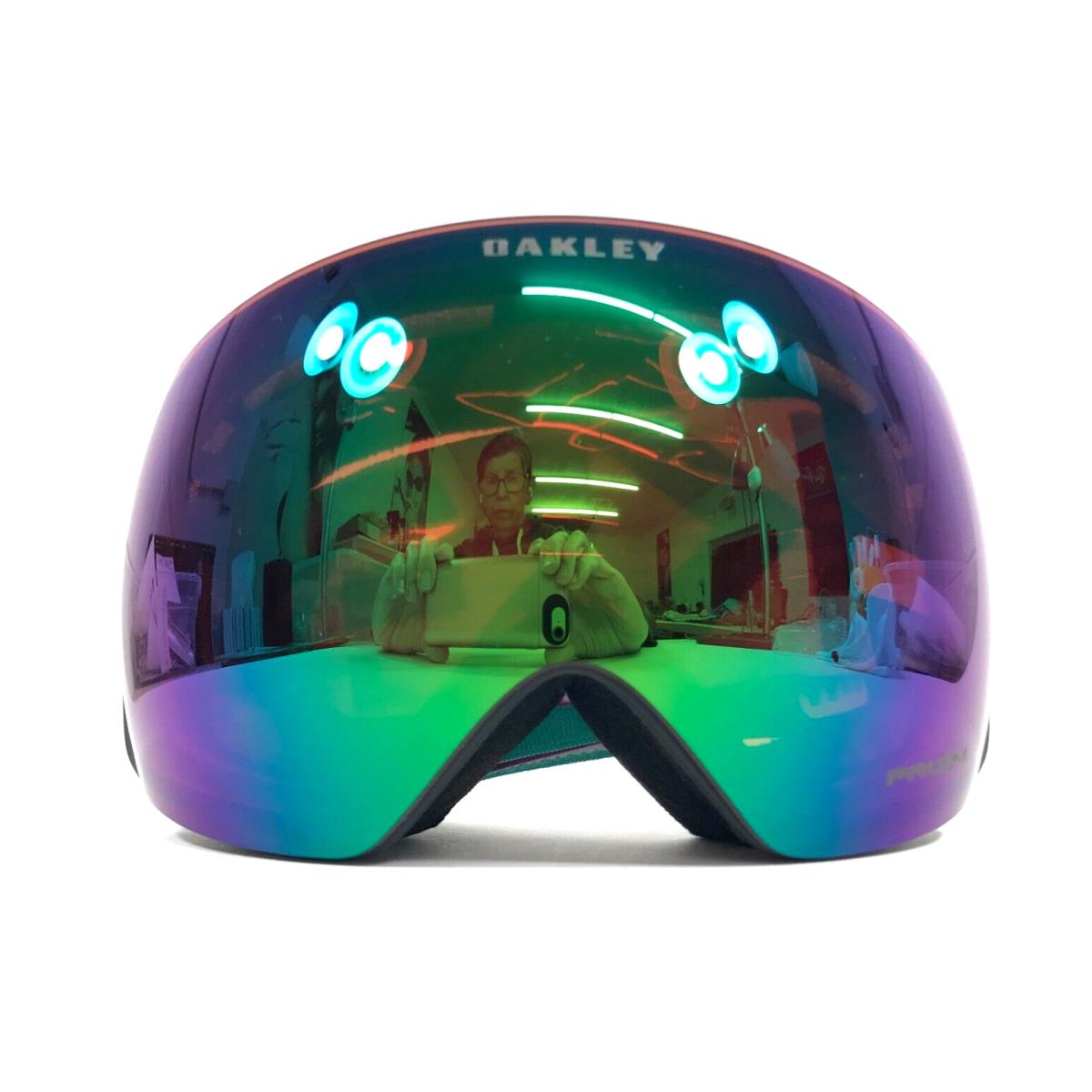 Oakley Snow Goggles Flight Deck L OO7050-A800 Origins Berry Seafoam Prizm Jade