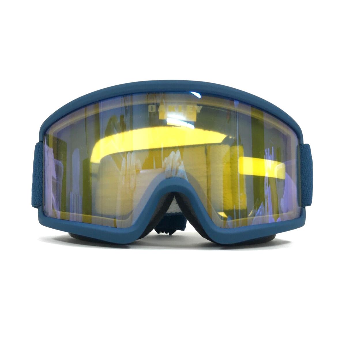 Oakley Youth Snow Goggles Target Line S OO7122-1000 Poseidon Hi Yellow Gbl Lens